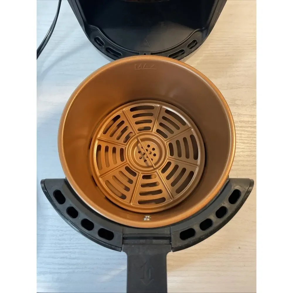 Copper Chef 2Qt Air Fryer Black - No Box. Open Box. Never Used Before